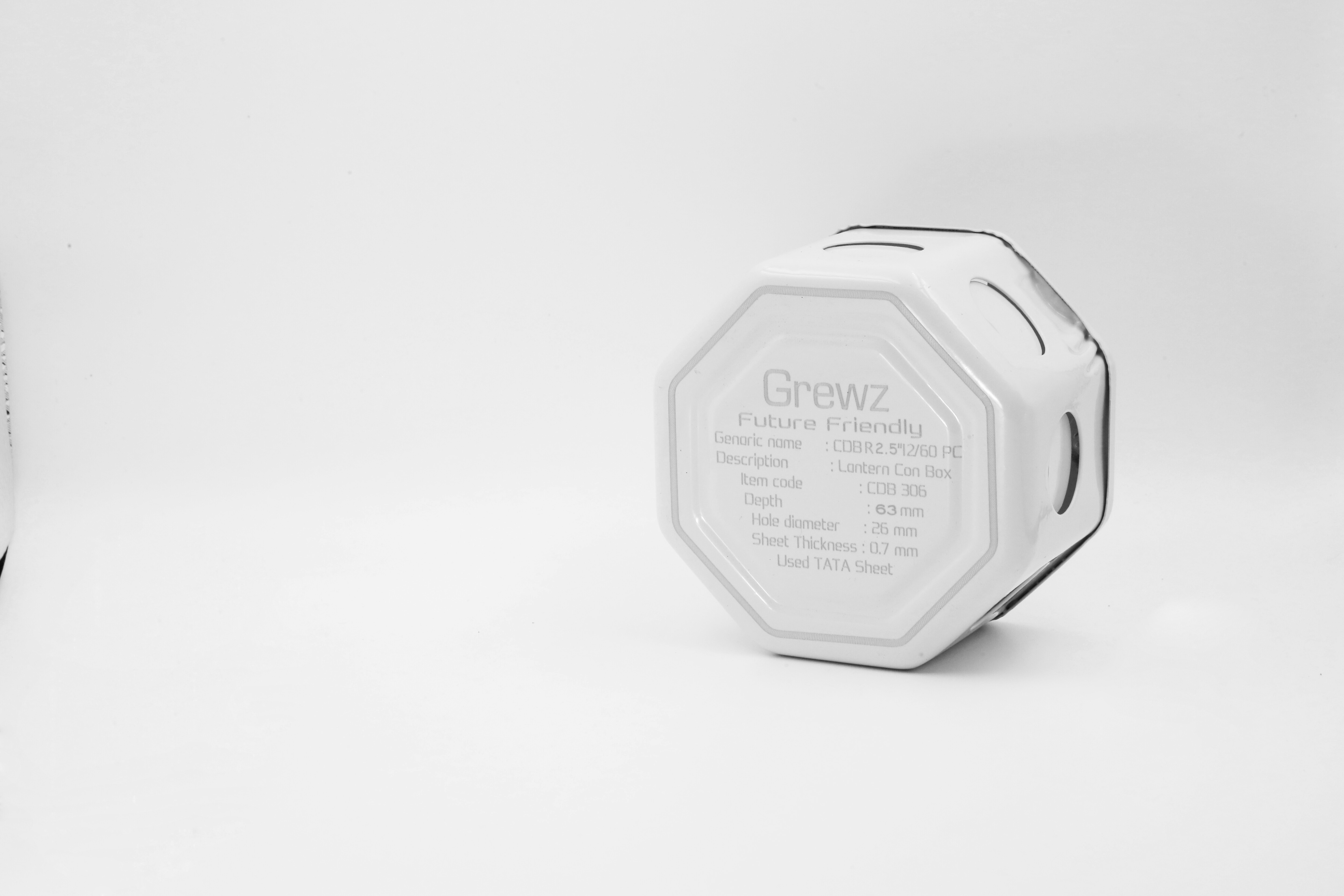 CONCEALED 3" DRAW OCTA WITH RING